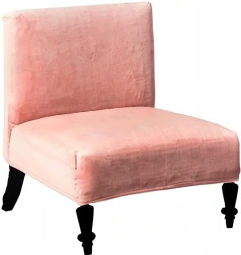 Eco-Ancheng Armless Chair Slipcover Removable Armless Accent Chairs Covers Washable Armless Slipper Chair Slipcover Printed Armless Chair Furniture Protector Covers for Living Dining Room Hotel