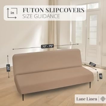 Armless Futon Cover