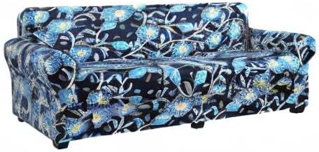 hyha Couch Covers, Chair/Sofa Covers, Floral Pattern, Stretch, Printed, 2 Pieces, Armchair Slipcover, Separate Couch Cushion Slipcover, Furniture Protector for Dogs(Armchair, Paisley Floral)