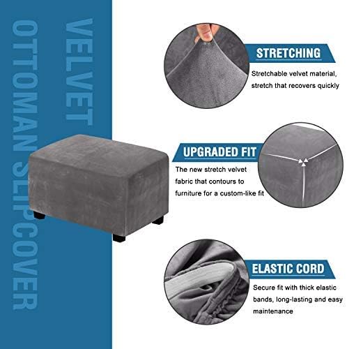 Ottoman Covers Slipcover