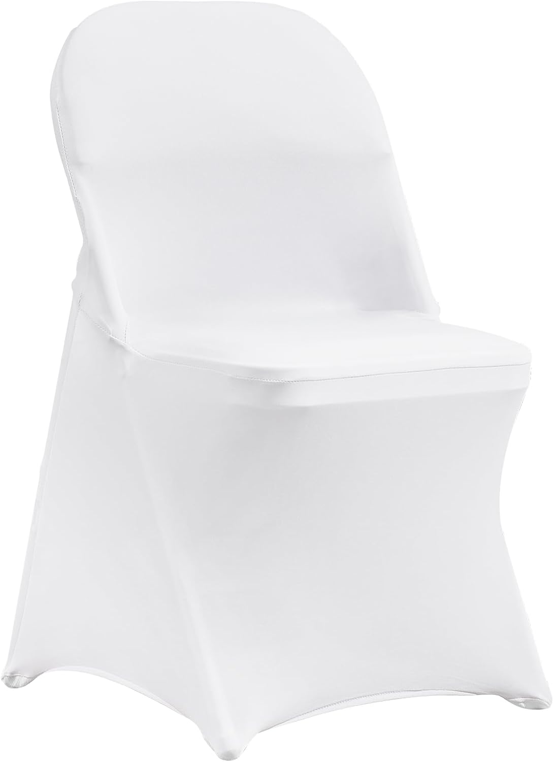 30 PCS White Folding Chair Covers