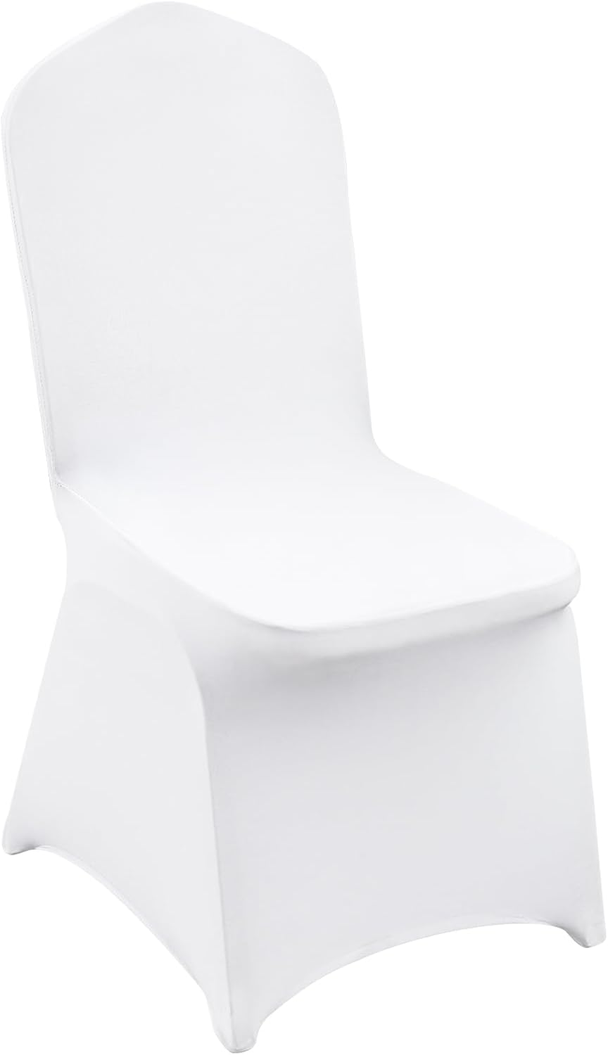 100 Pcs White Chair Covers