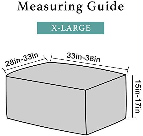 Stretch Ottoman Cover Ottoman Slipcover