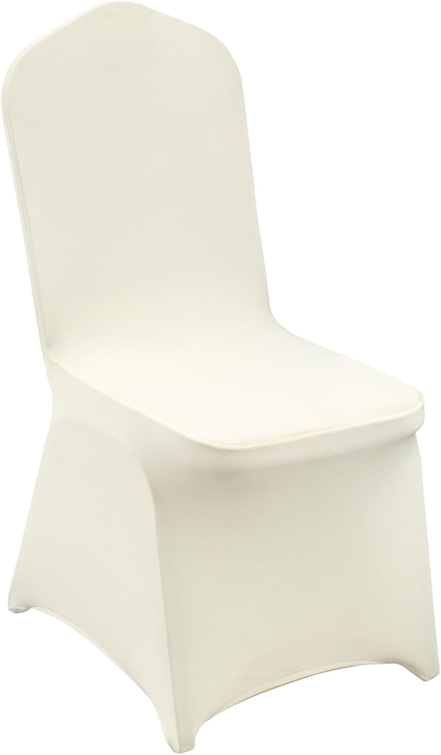 30 PCS White Folding Chair Covers