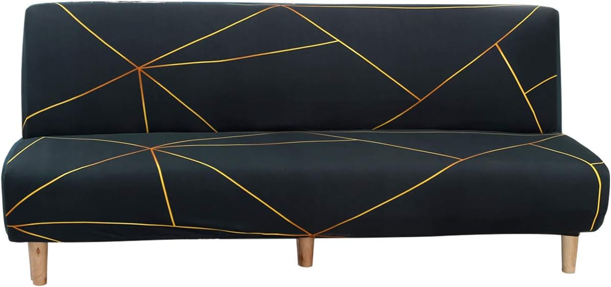 Armless Sofa Cover Futon Slipcover