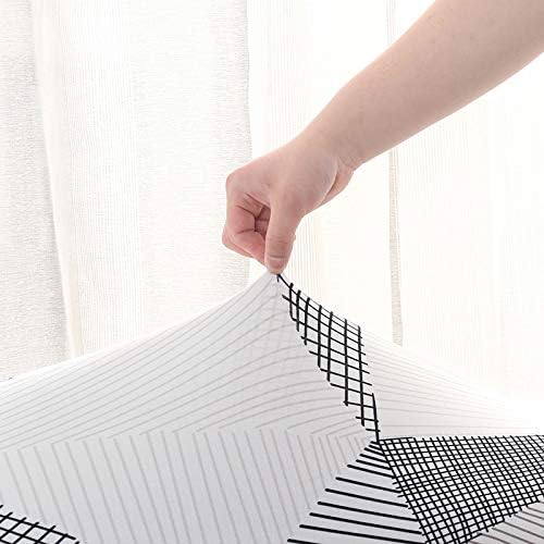 Linen Blue Armless Sofa Bed Cover