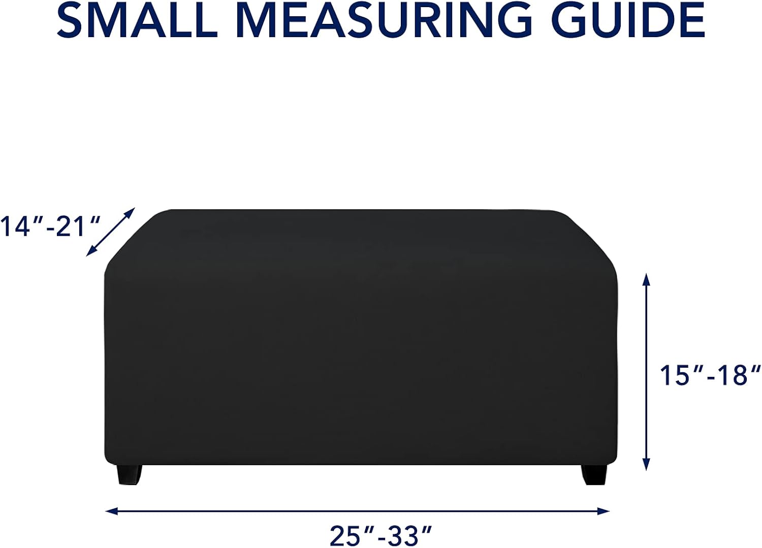 Fit Ottoman Cover Rectangle