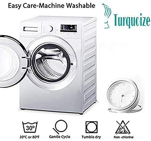 Turquoize Dining Chair Covers - Stretch, Removable, Set of 2 - Parson Dining Chair Protector Covers for Home, Hotel, Ceremony (2, Biscotti Beige)