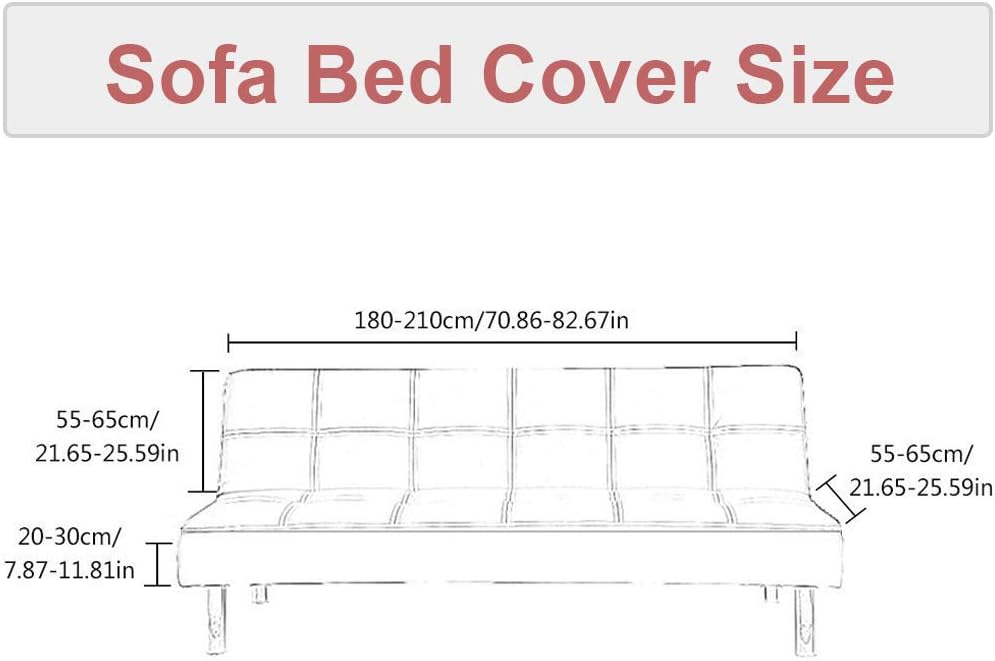 Armless Futon Cover