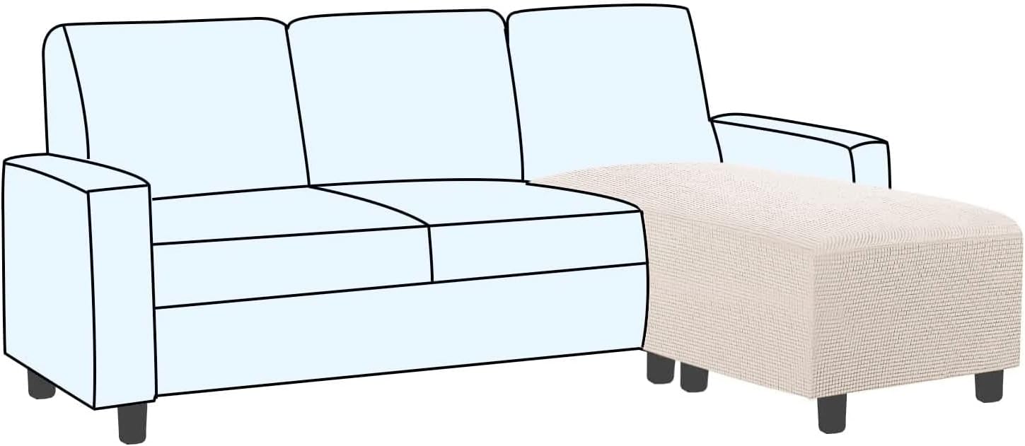 Ottoman Cover Slipcover Rectangle