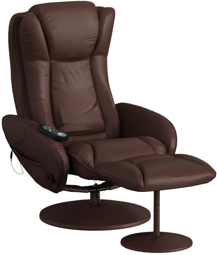 Faux Leather Electric Massage Recliner