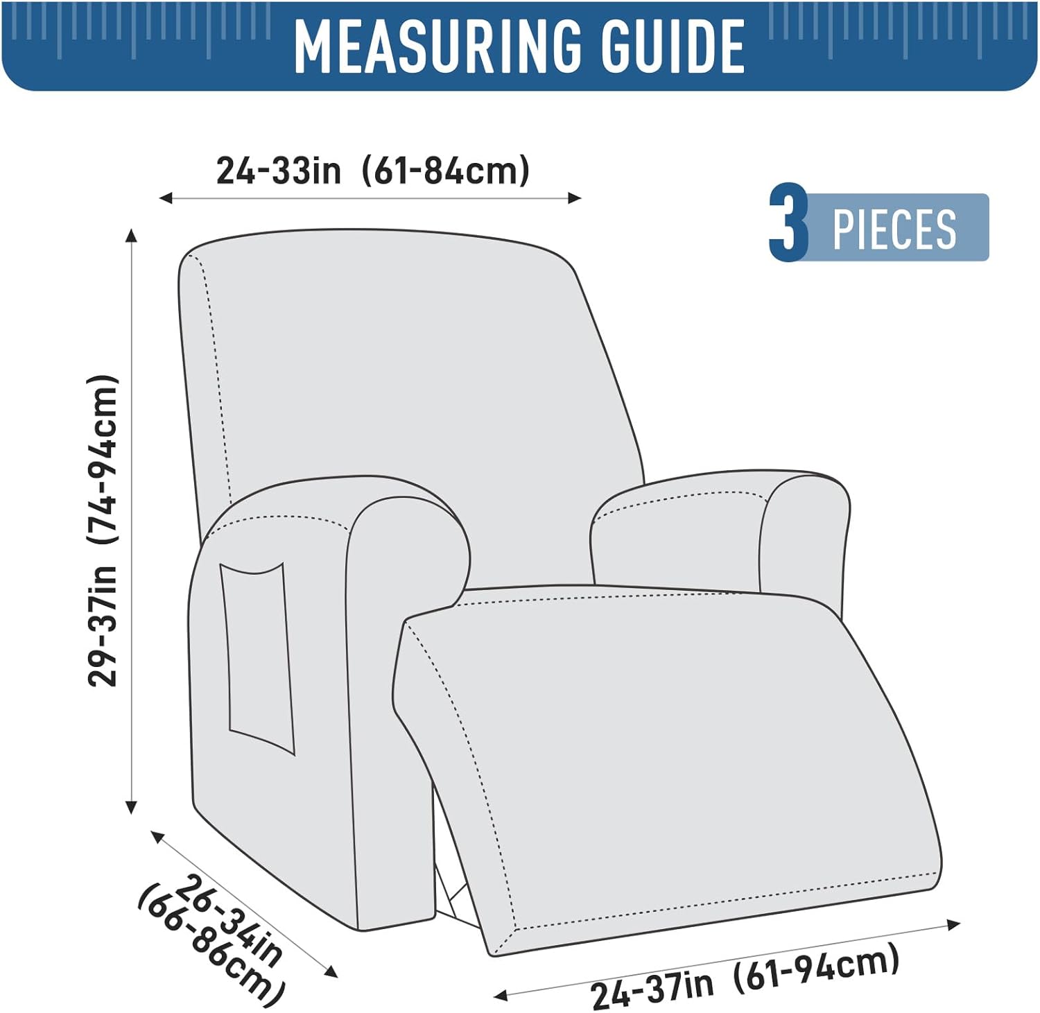 Recliner Sofa Covers Stretch Reclining Couch Cover