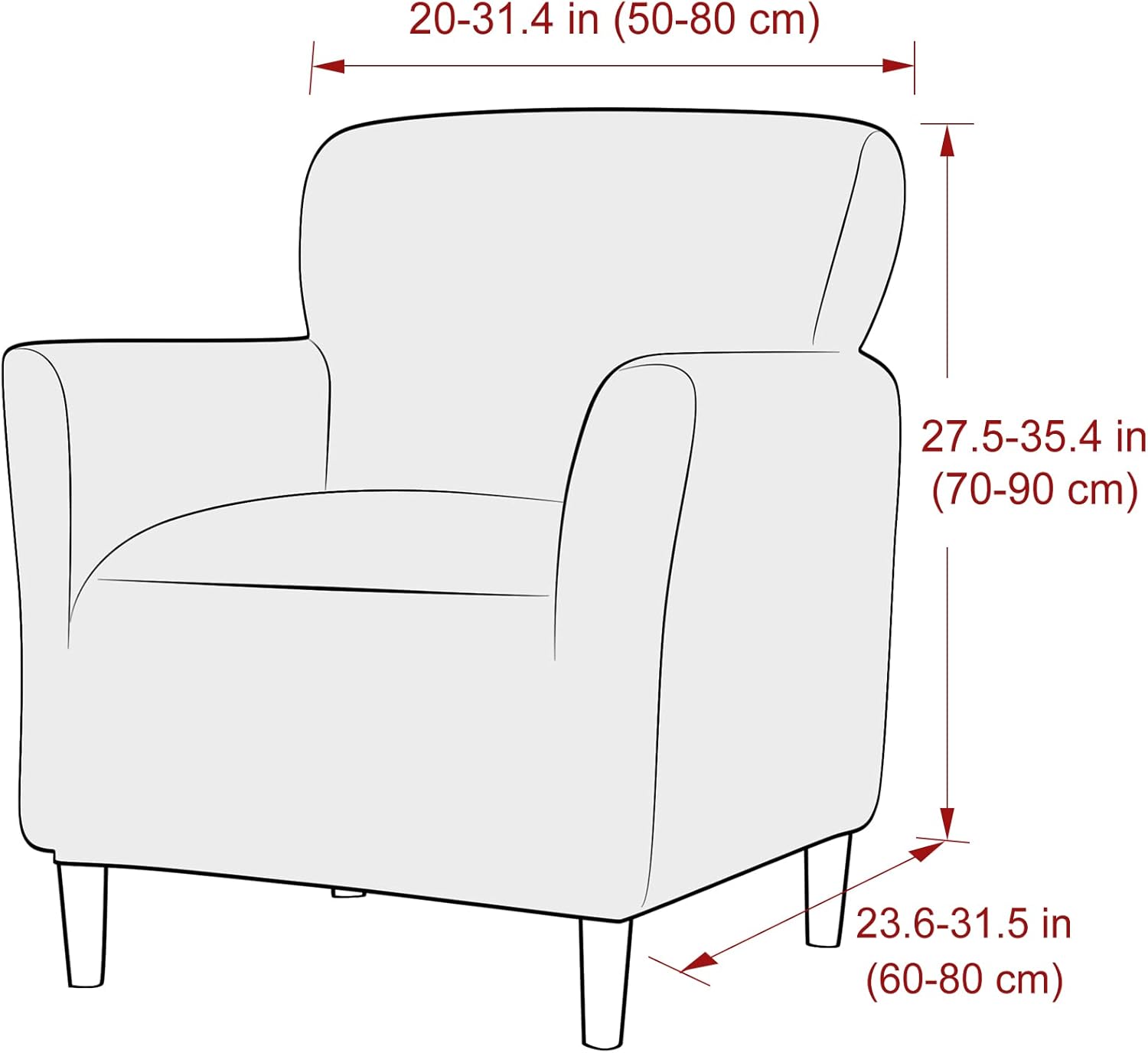 Stretch Chair Covers Banquet Armchair Slipcovers