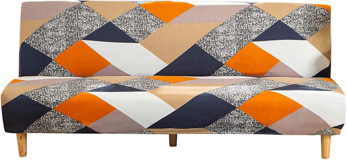 Armless Sofa Cover Futon Slipcover