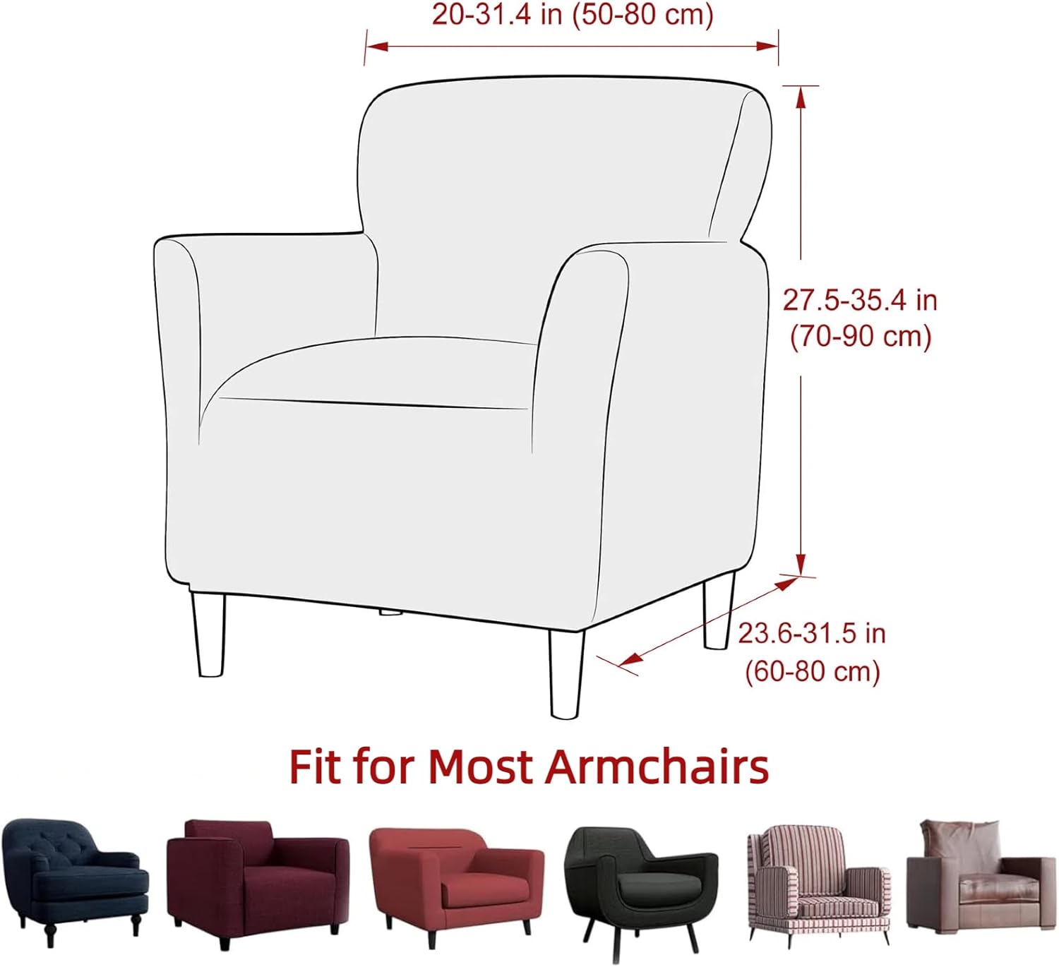 Stretch Chair Covers Banquet Armchair Slipcovers
