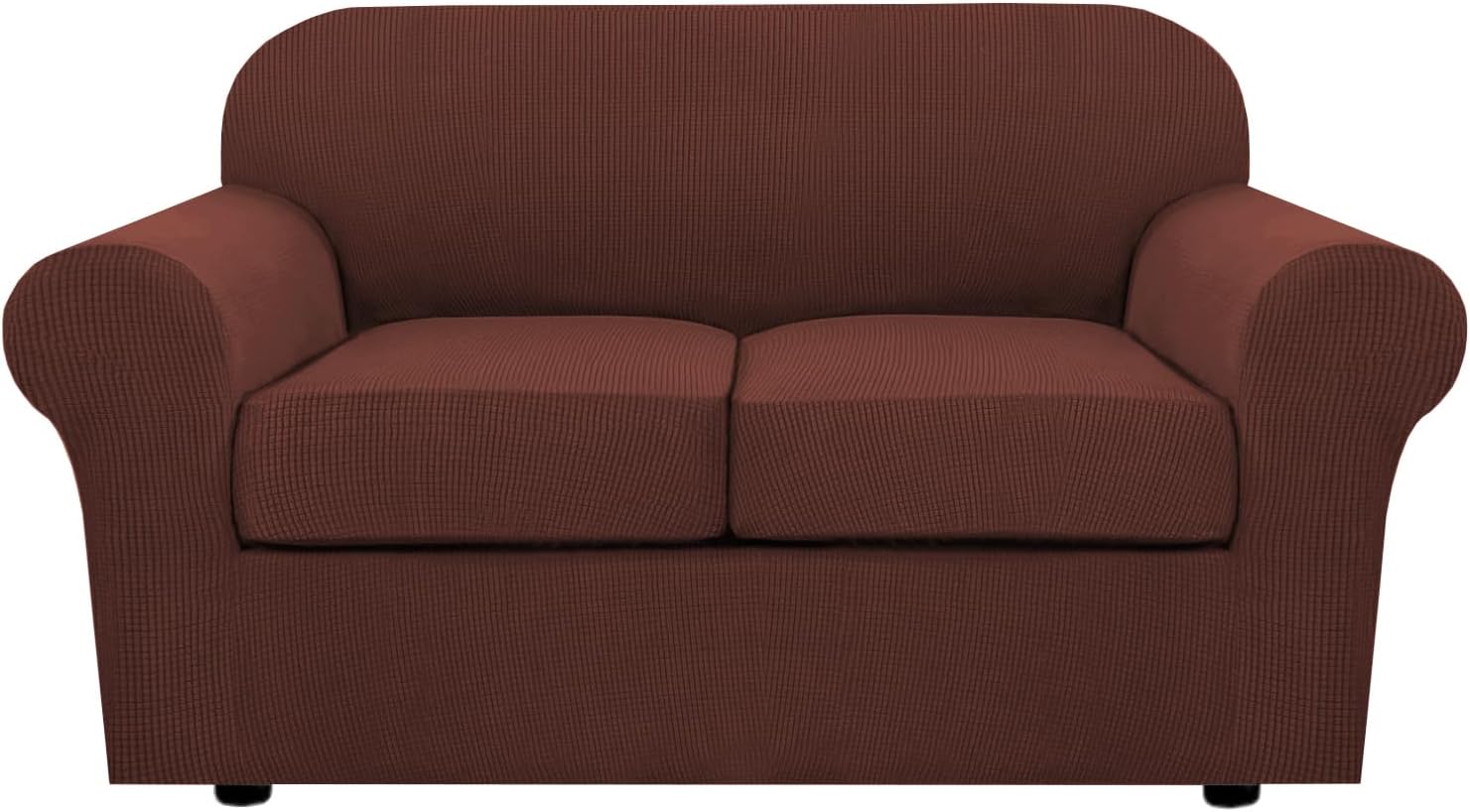 4 Piece Stretch Couch Covers for 3 Cushion Couch Sofa