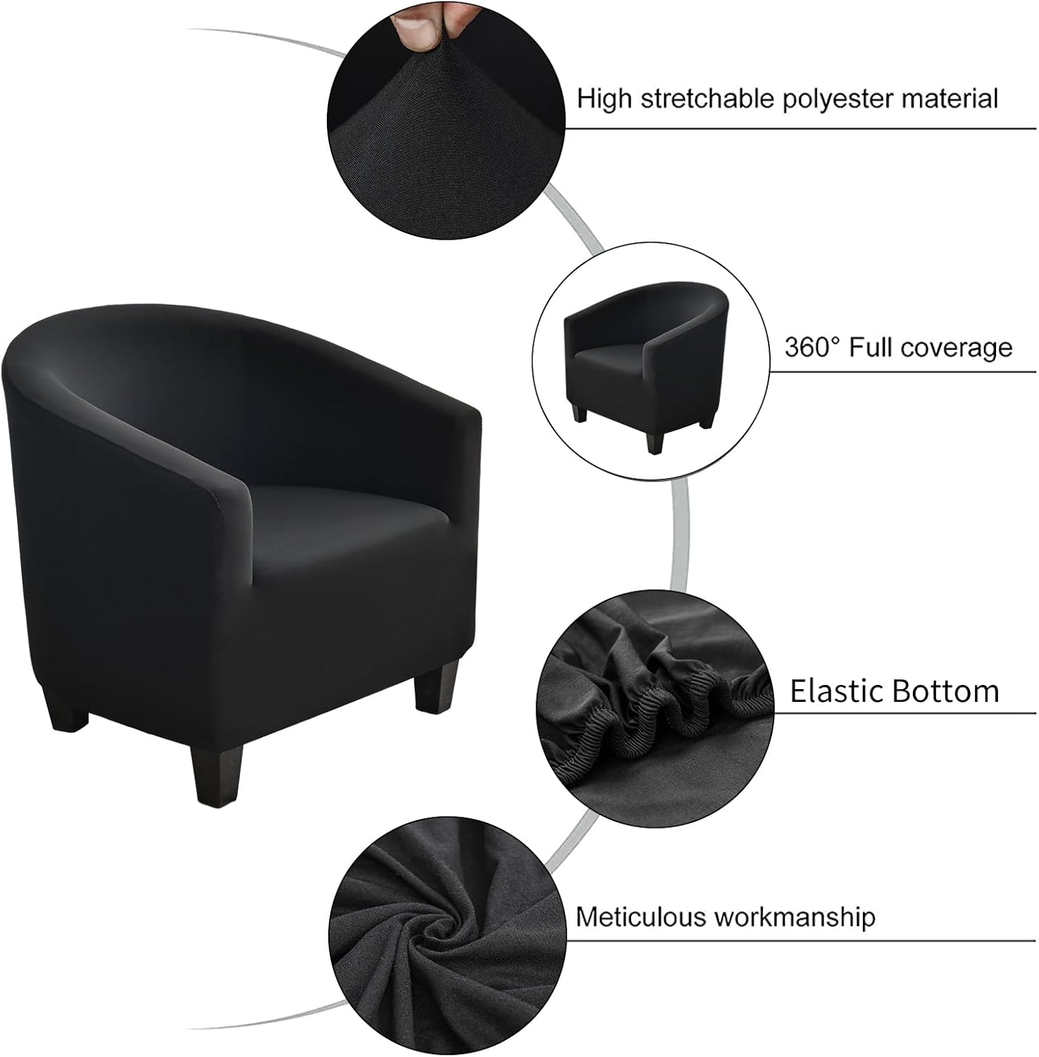 Club Chair Slipcover