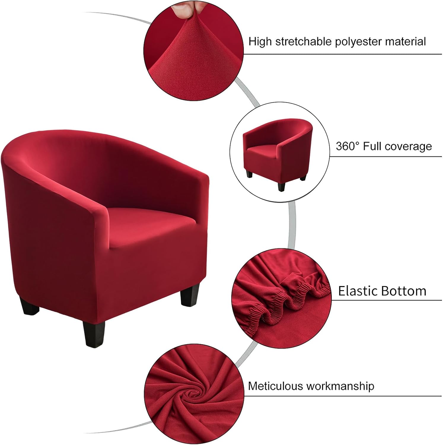 Club Chair Slipcover