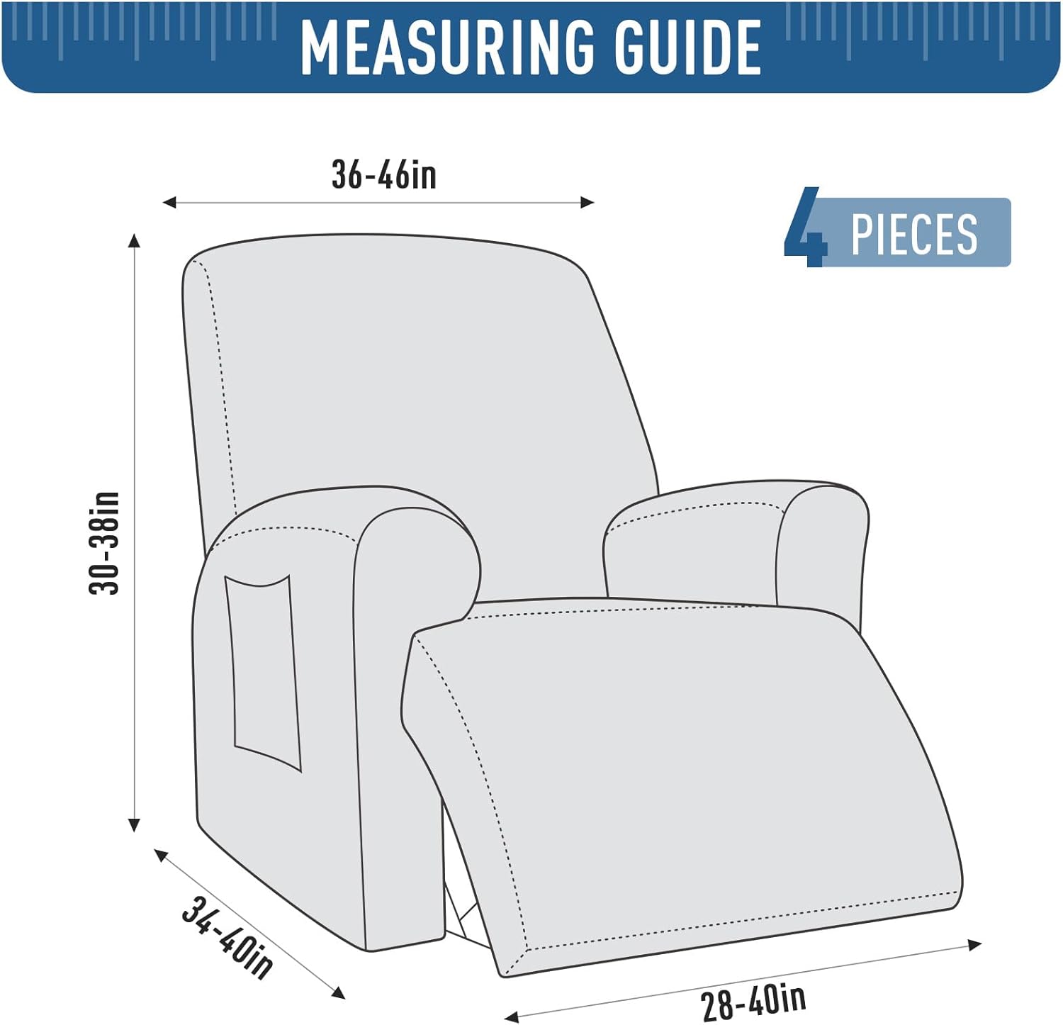 Recliner Sofa Covers Stretch Reclining Couch Cover