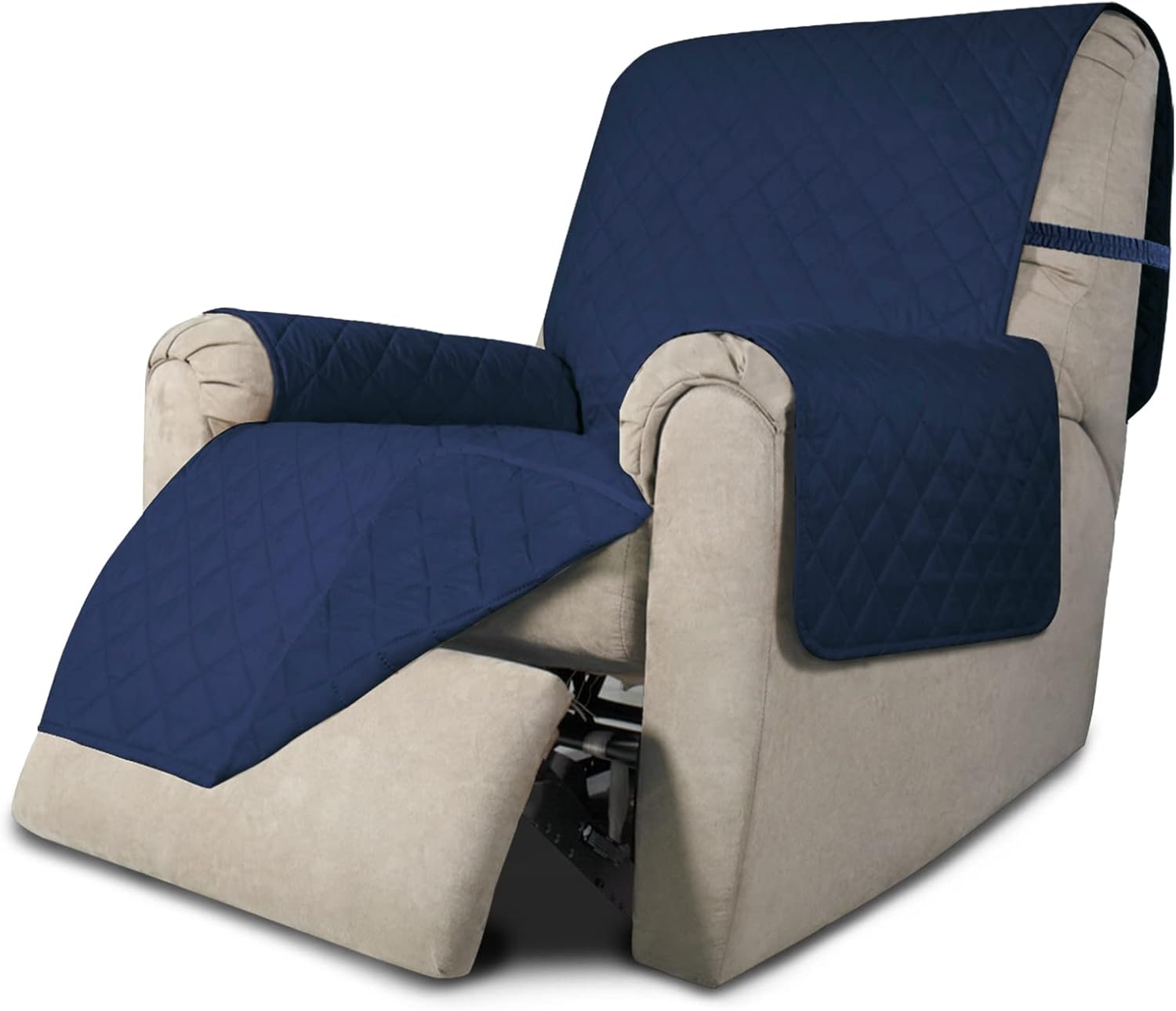 Easy-Going Reversible Couch Cover for 3 Cushion Couch Sofa