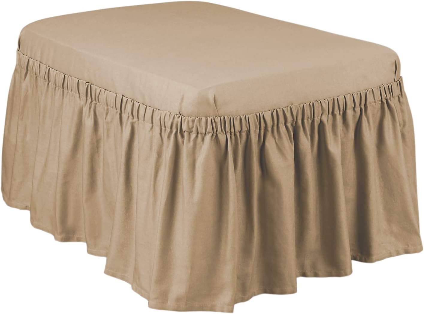 Ottoman Two Piece Slipcover