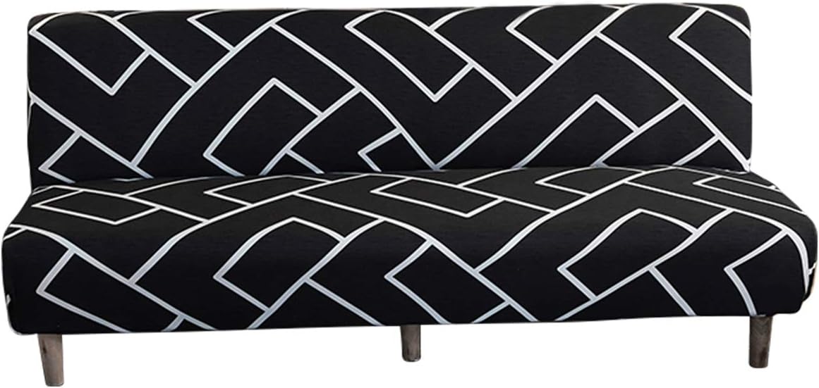 Armless Sofa Cover Futon Slipcover
