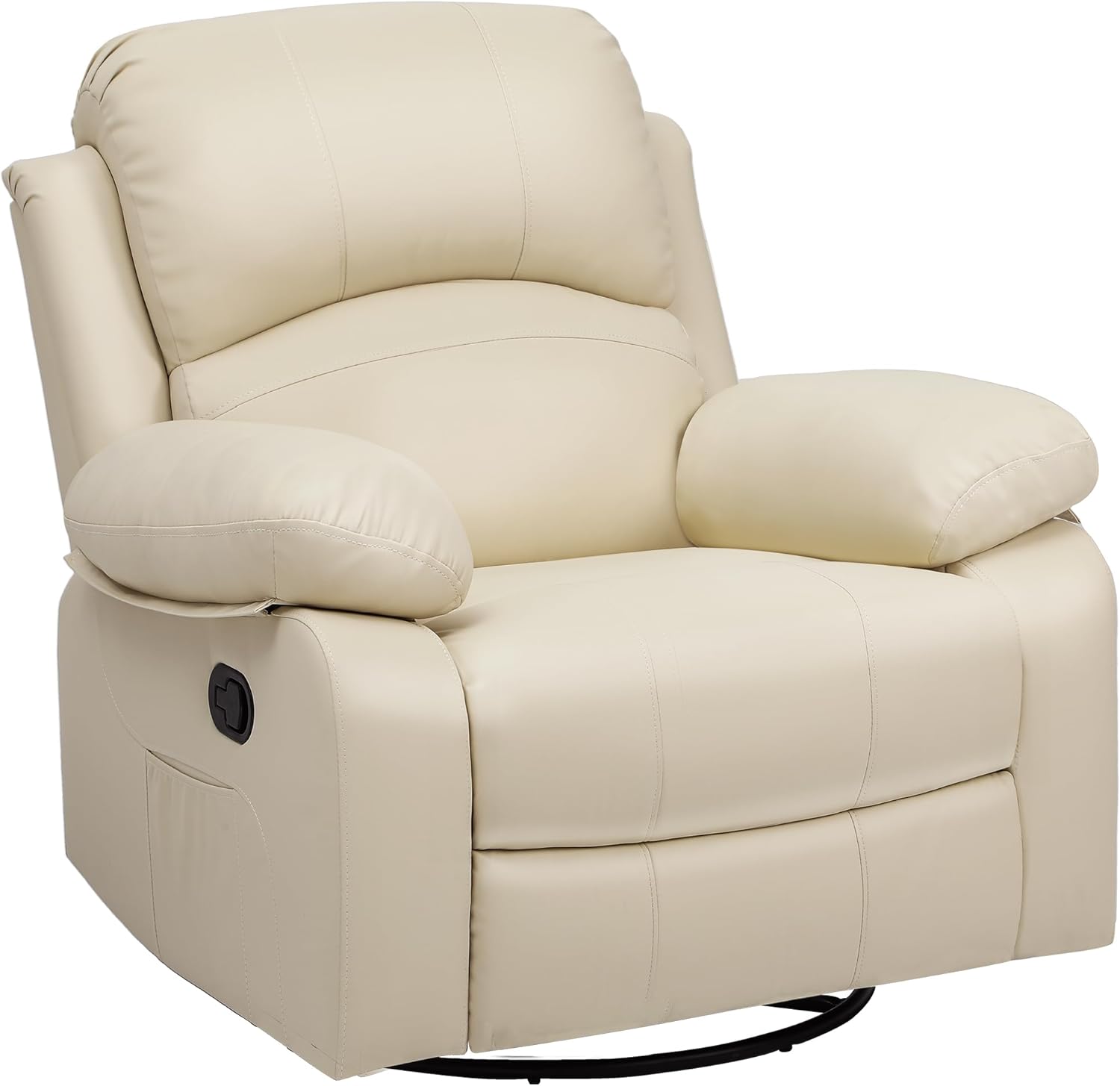 Oversized Rocker Recliner Chair with Heat and Massage