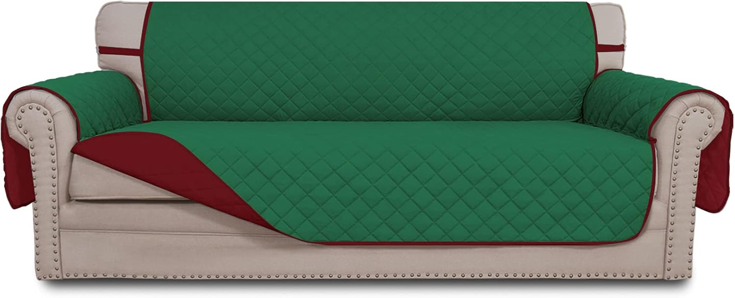 Reversible Loveseat Couch Cover