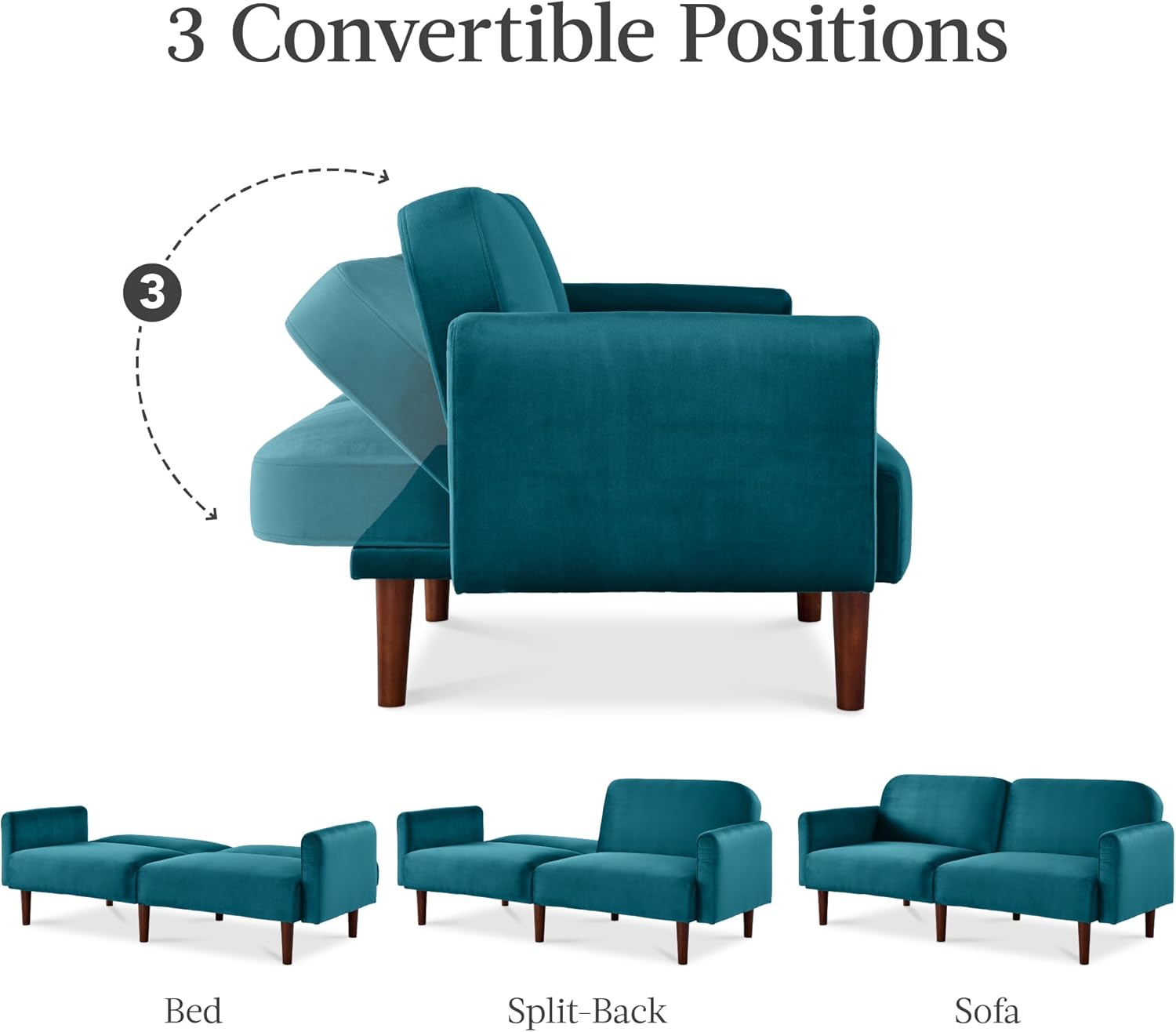 Velvet Loveseat Sofa