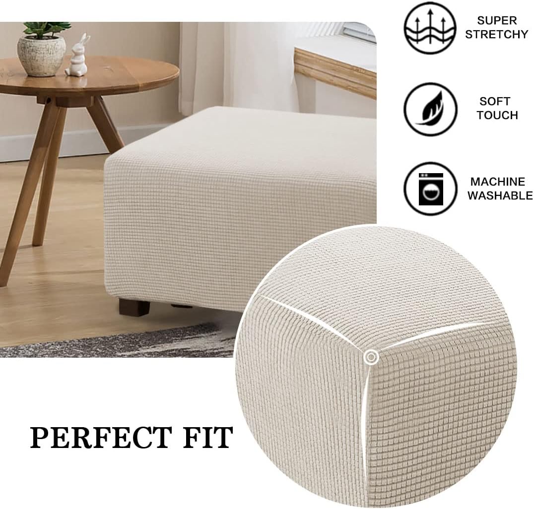 Square Ottoman Slipcovers