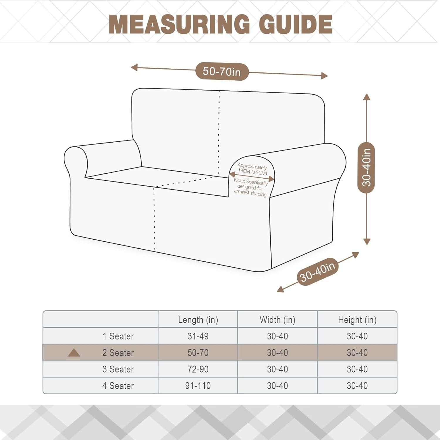 Stretch Sofa Cover 1 Piece Couch Covers