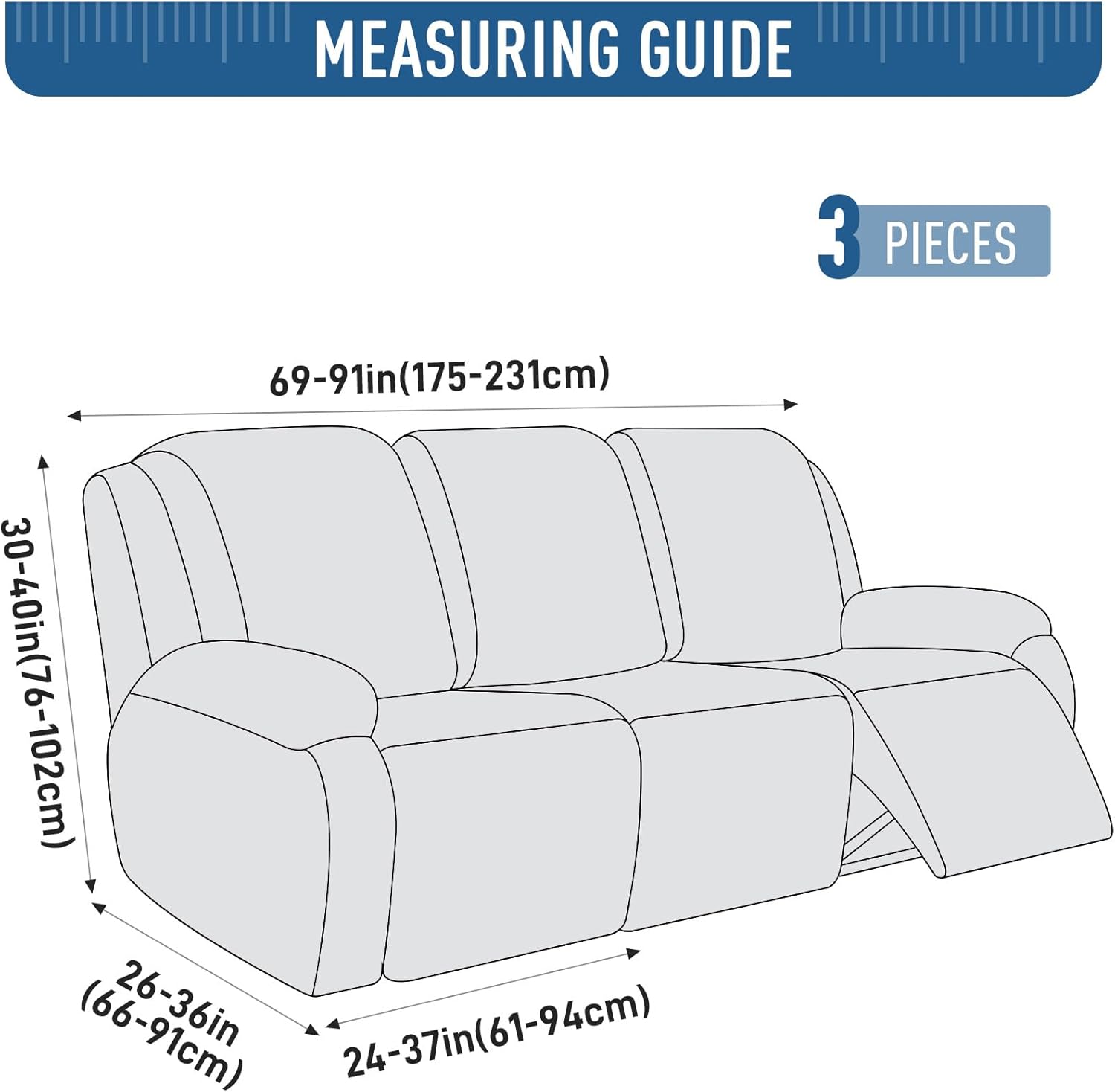 Recliner Sofa Covers Stretch Reclining Couch Cover