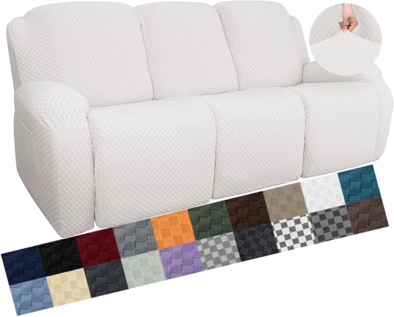 Stretch Loveseat Recliner Slipcover
