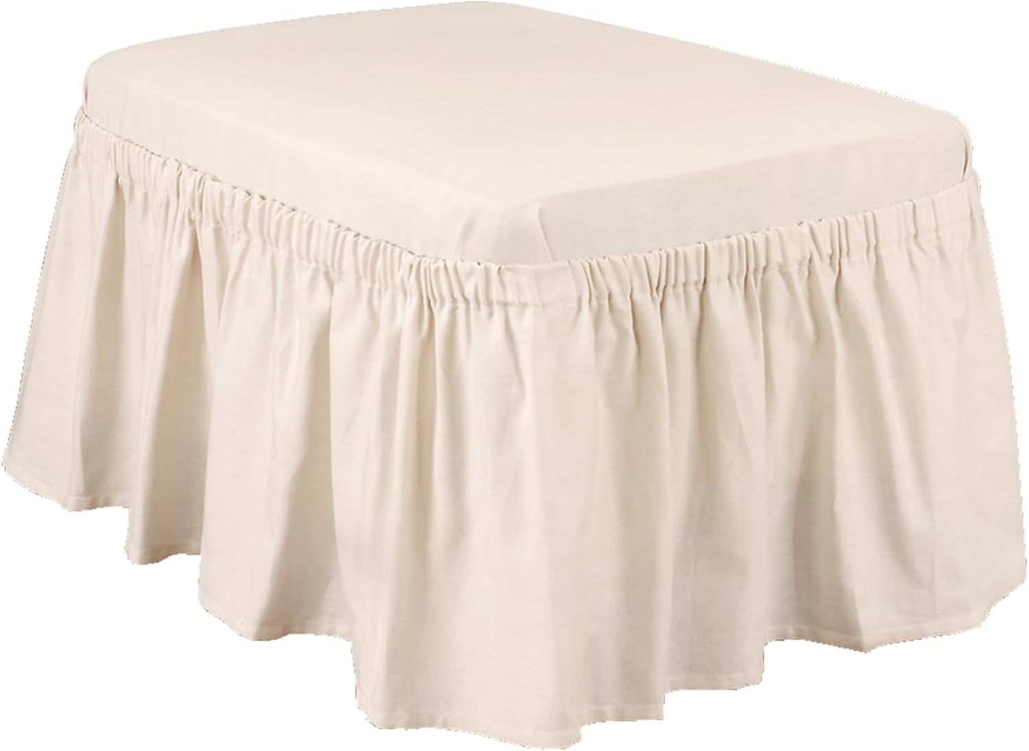 Ottoman Two Piece Slipcover