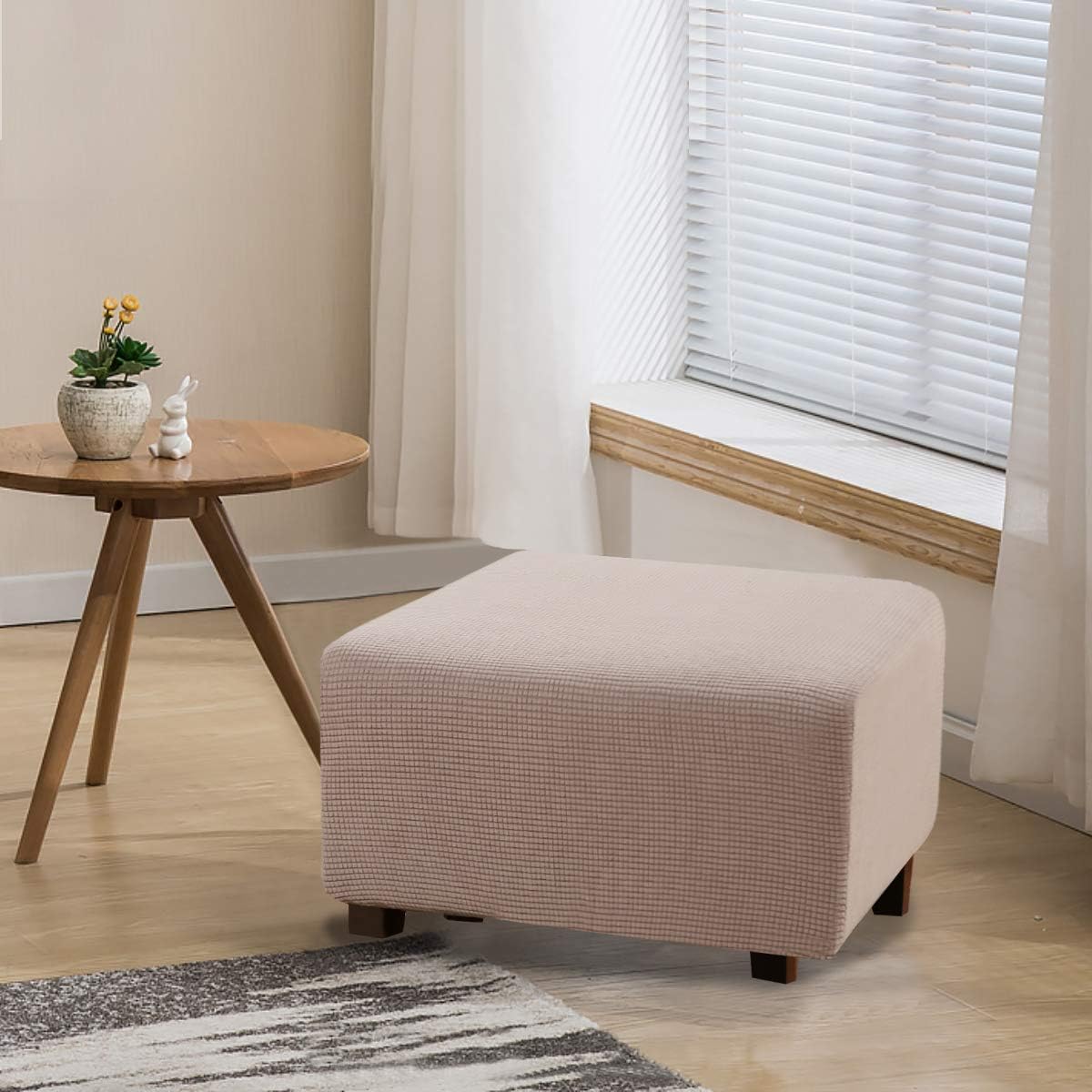 Square Ottoman Slipcovers