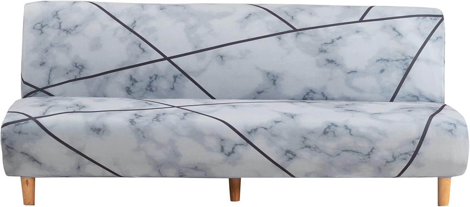 Armless Sofa Cover Futon Slipcover