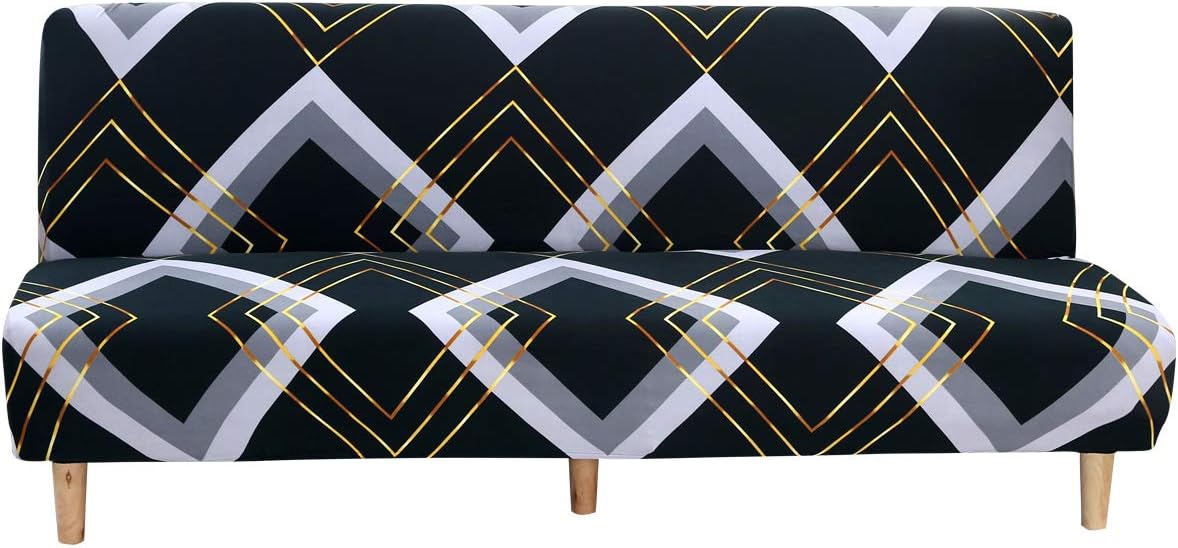 Armless Sofa Cover Futon Slipcover