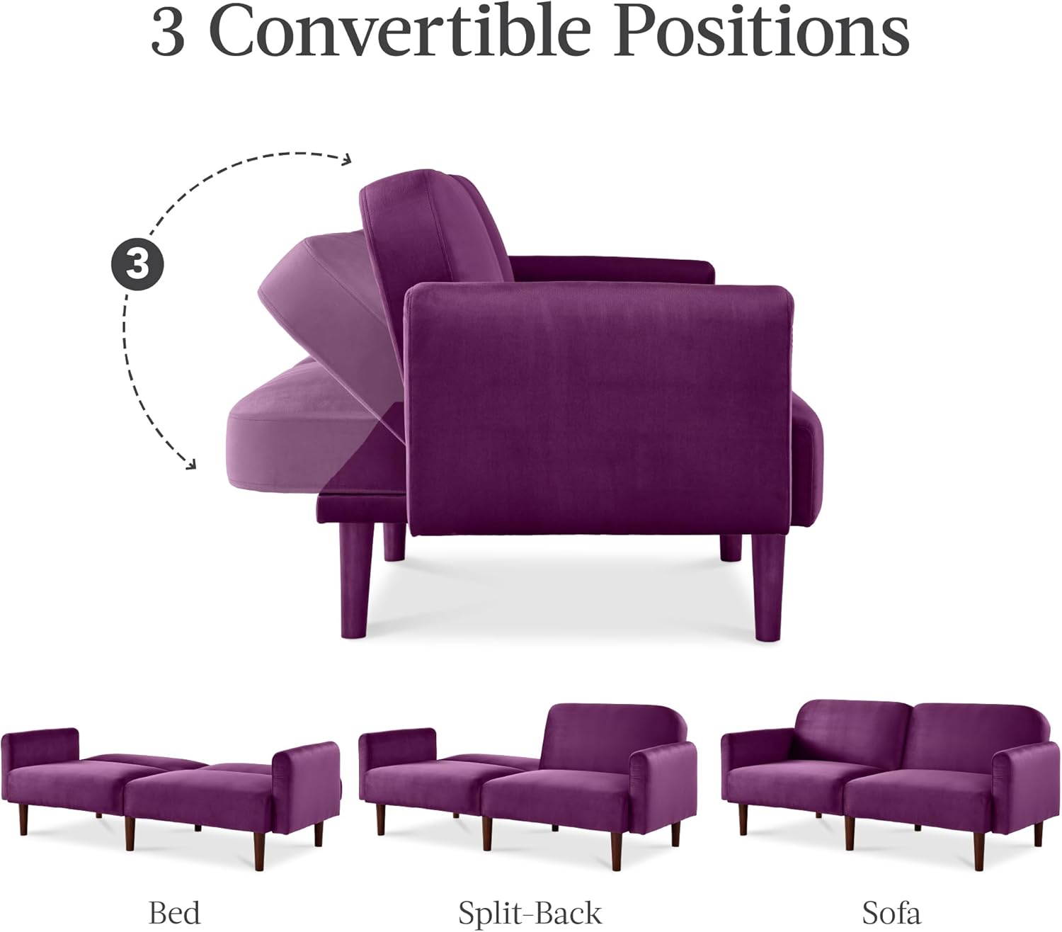 Velvet Loveseat Sofa