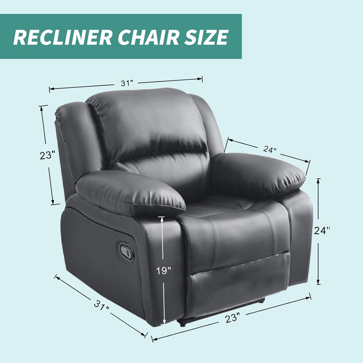 Stretch Loveseat Recliner Slipcover