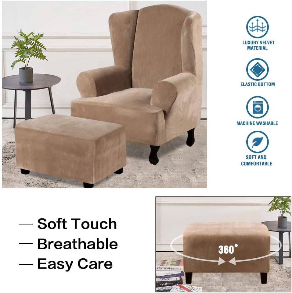 Ottoman Covers Slipcover