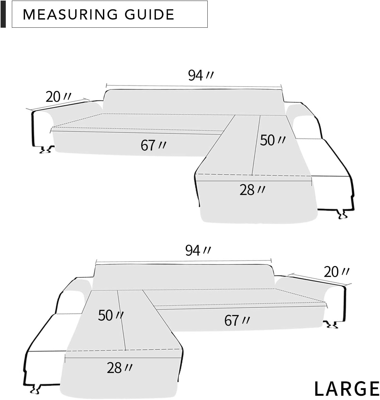 Sectional Couch Covers