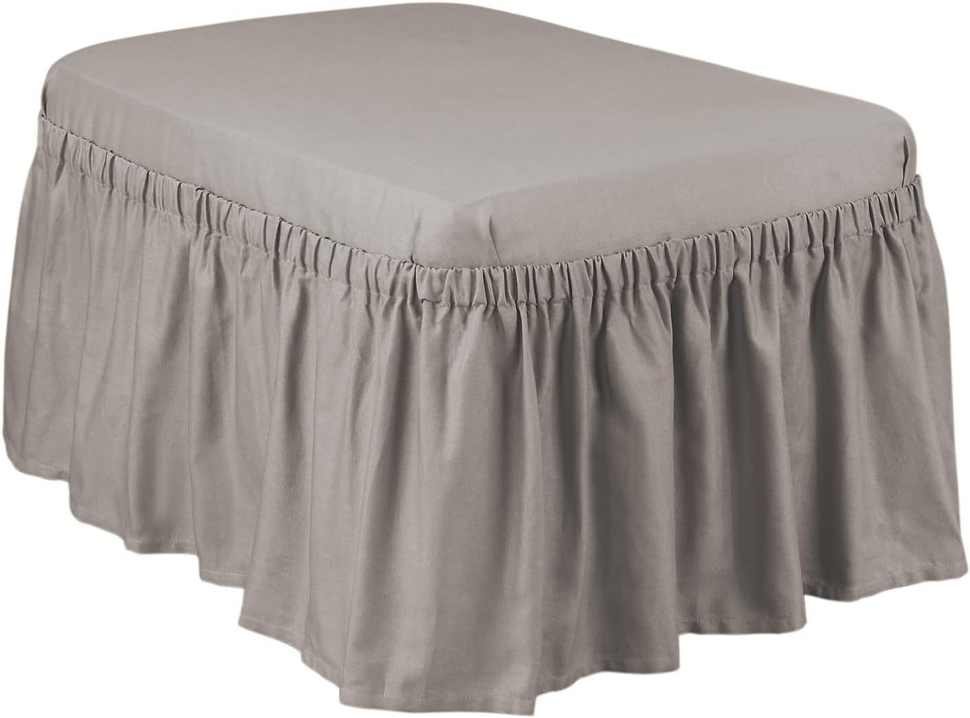 Ottoman Two Piece Slipcover