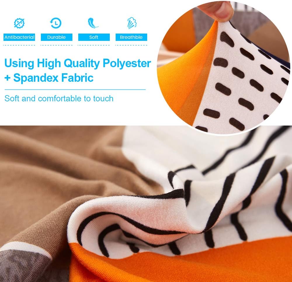 Armless Sofa Cover Futon Slipcover