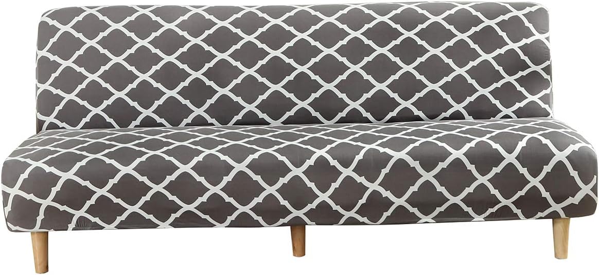 Armless Sofa Cover Futon Slipcover