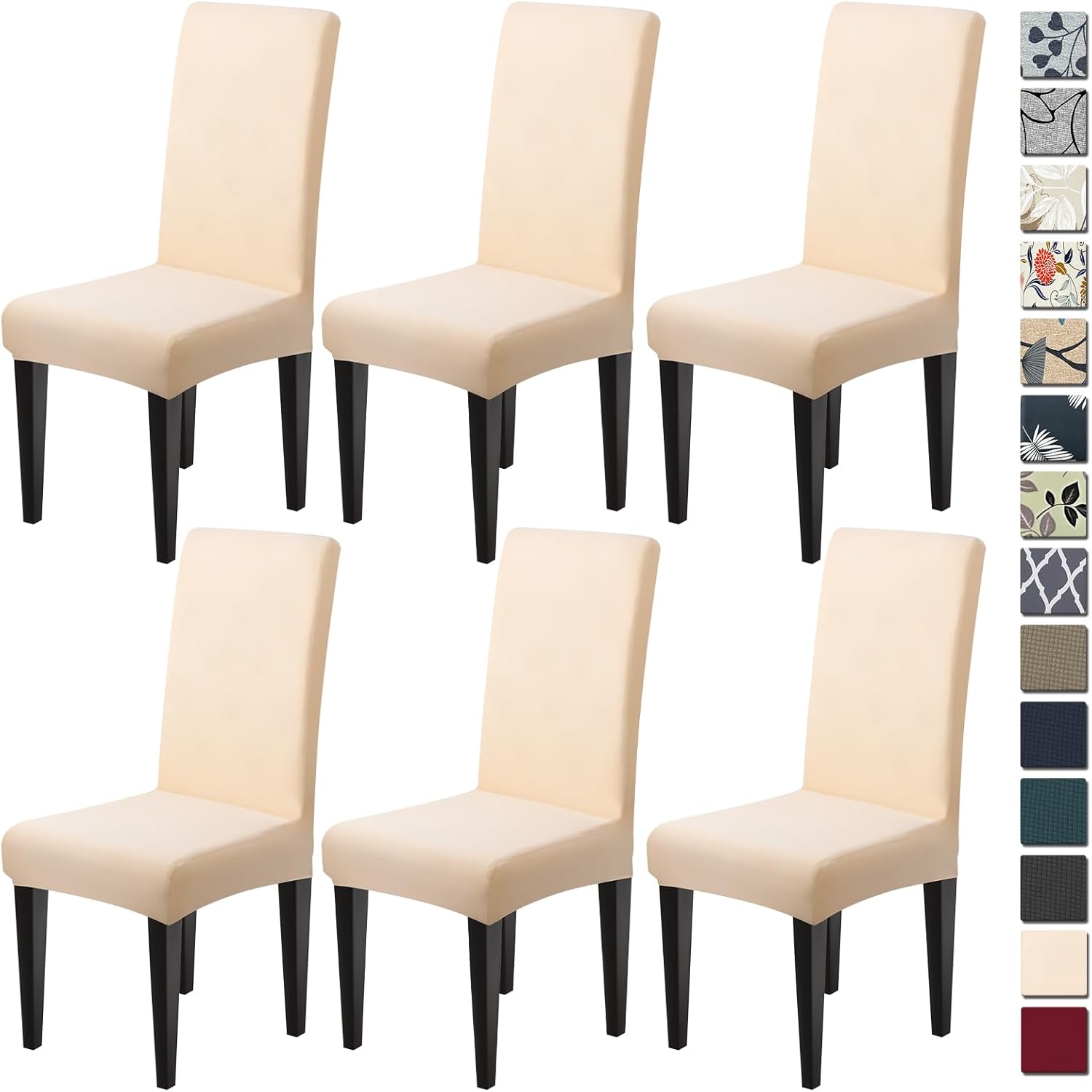 High Stretch Chair Covers for Dining Chairs
