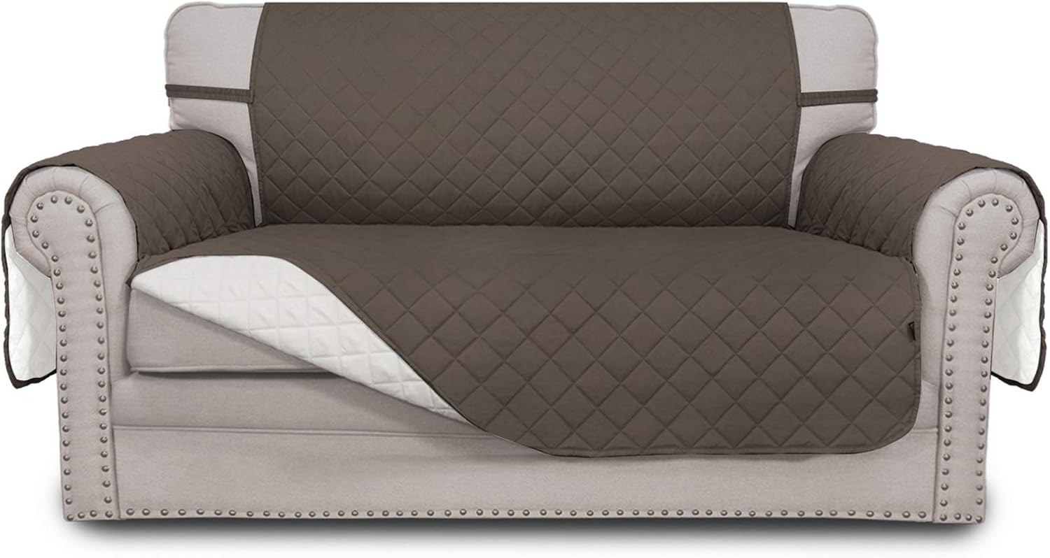 Reversible Loveseat Couch Cover