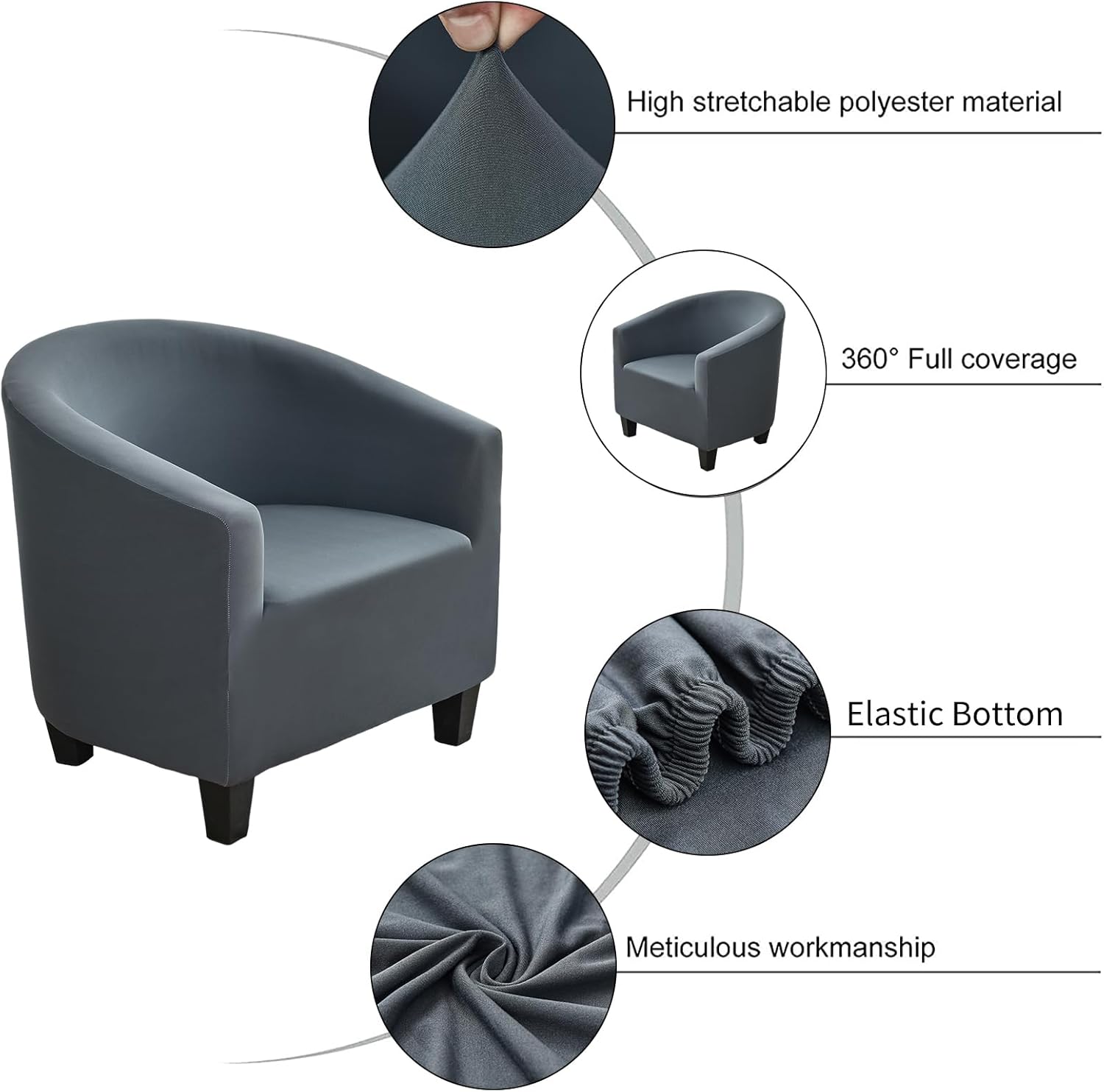 Club Chair Slipcover