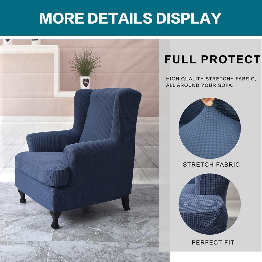 Wingback Chair Cover Slipcovers