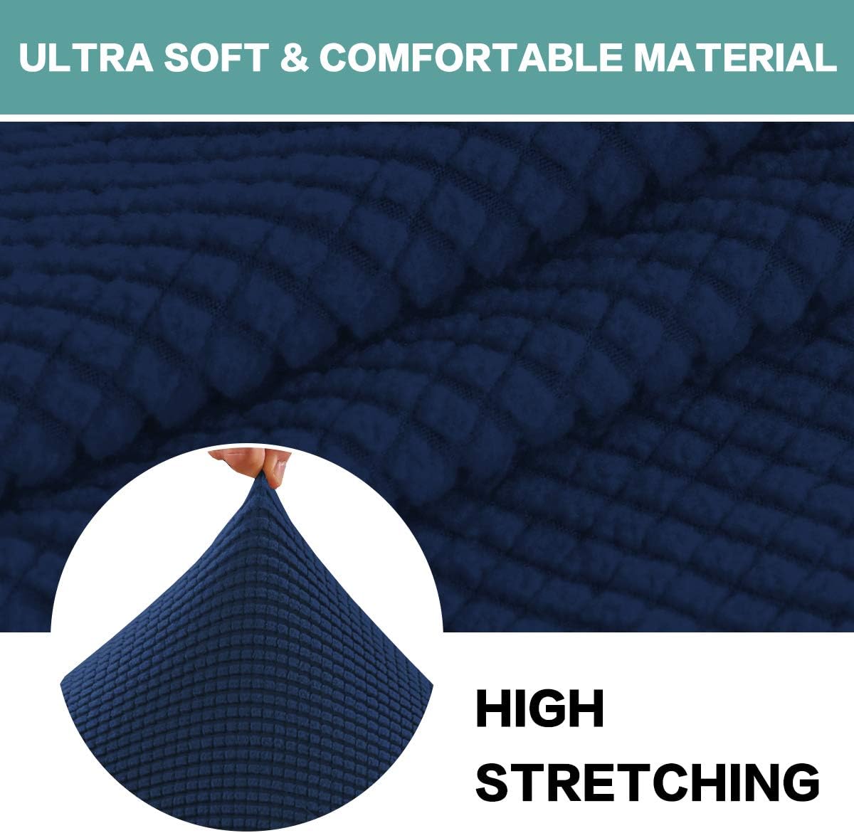 Stretch Ottoman Cover Ottoman Slipcover