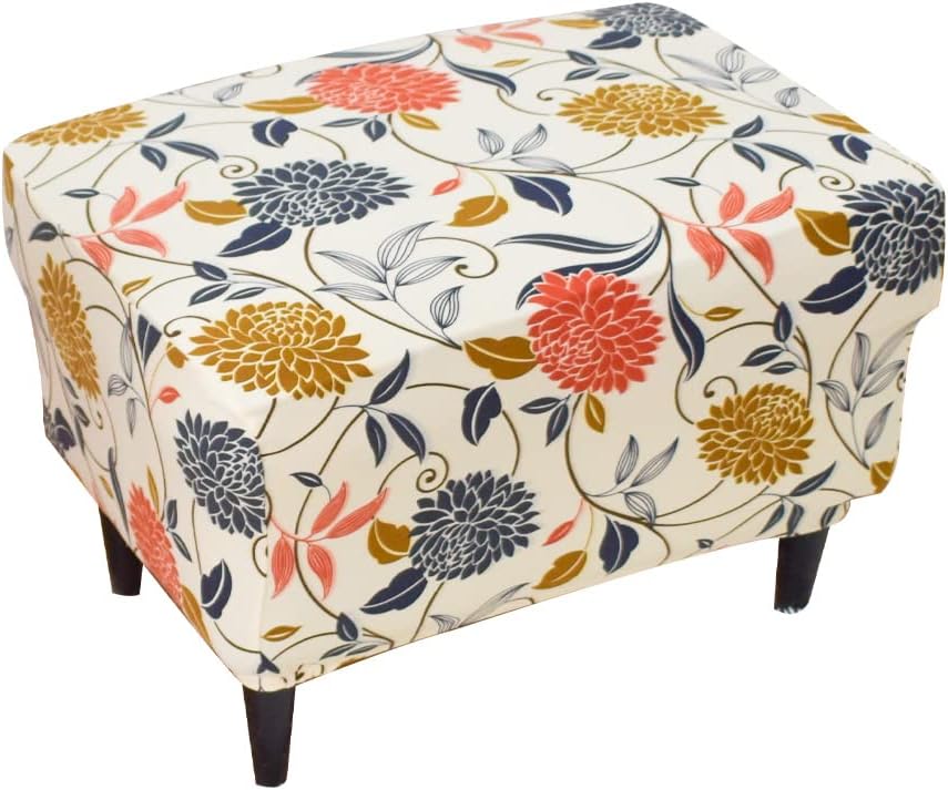 Stretch Ottoman Cover Rectangular